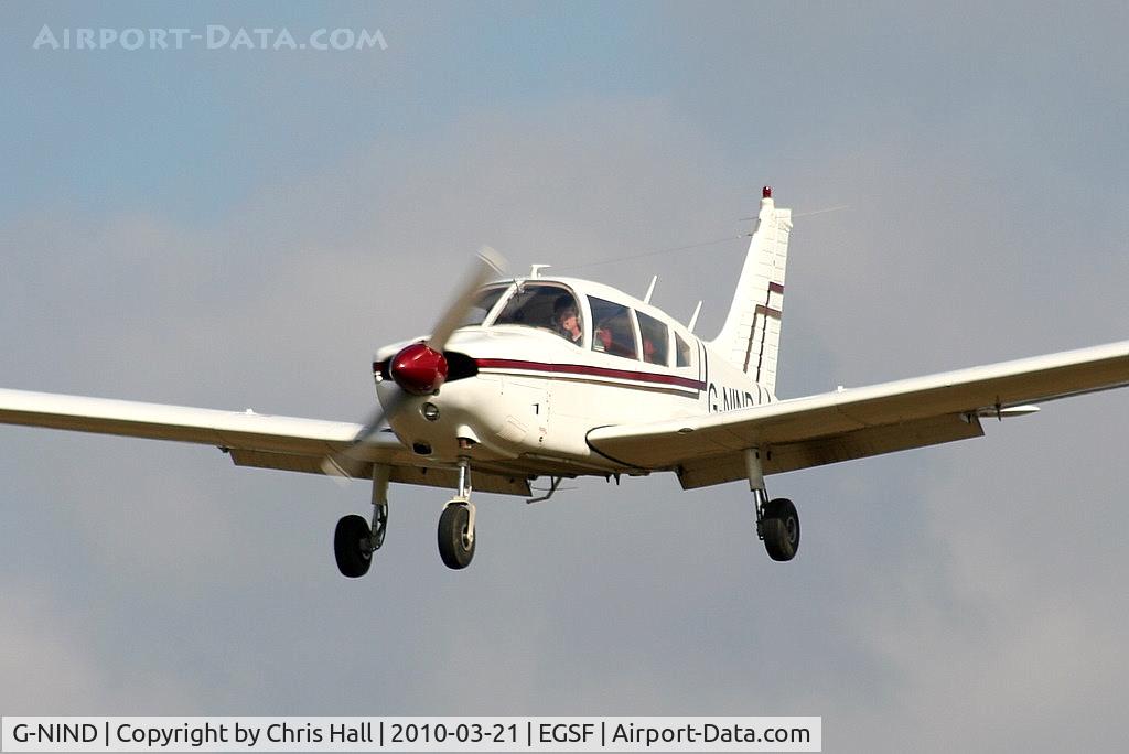 G-NIND, 1973 Piper PA-28-180 Cherokee Challenger C/N 28-7305420, Privately owned, Previous ID: SE-GAT