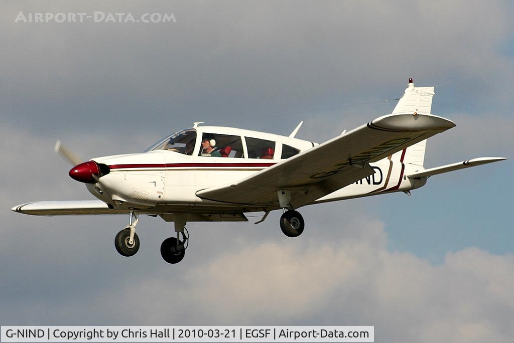 G-NIND, 1973 Piper PA-28-180 Cherokee Challenger C/N 28-7305420, Privately owned