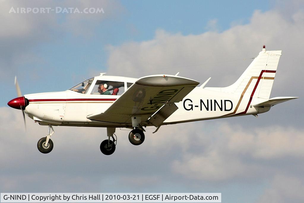 G-NIND, 1973 Piper PA-28-180 Cherokee Challenger C/N 28-7305420, Privately owned, Previous ID: SE-GAT