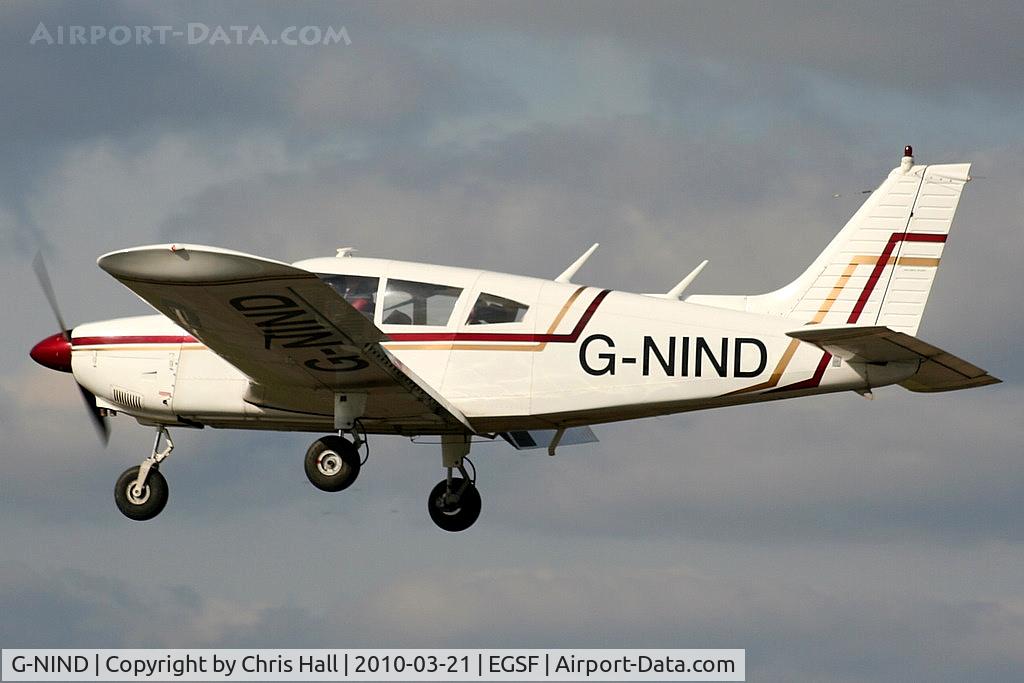 G-NIND, 1973 Piper PA-28-180 Cherokee Challenger C/N 28-7305420, Privately owned