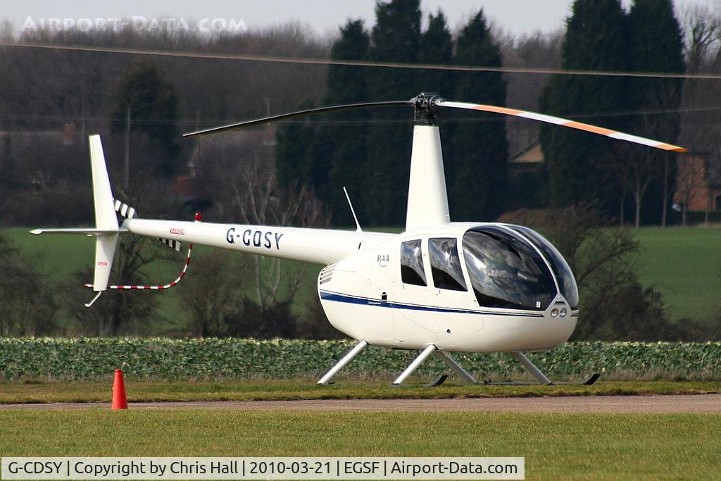 G-CDSY, 2005 Robinson R44 Raven C/N 1534, Privately owned