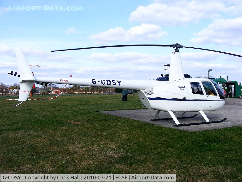 G-CDSY, 2005 Robinson R44 Raven C/N 1534, Privately owned
