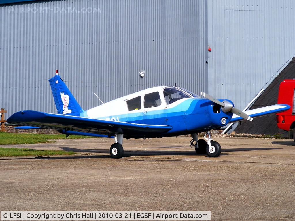 G-LFSI, 1970 Piper PA-28-140 Cherokee C/N 28-26850, Privately owned, ex Liverpool Flying School