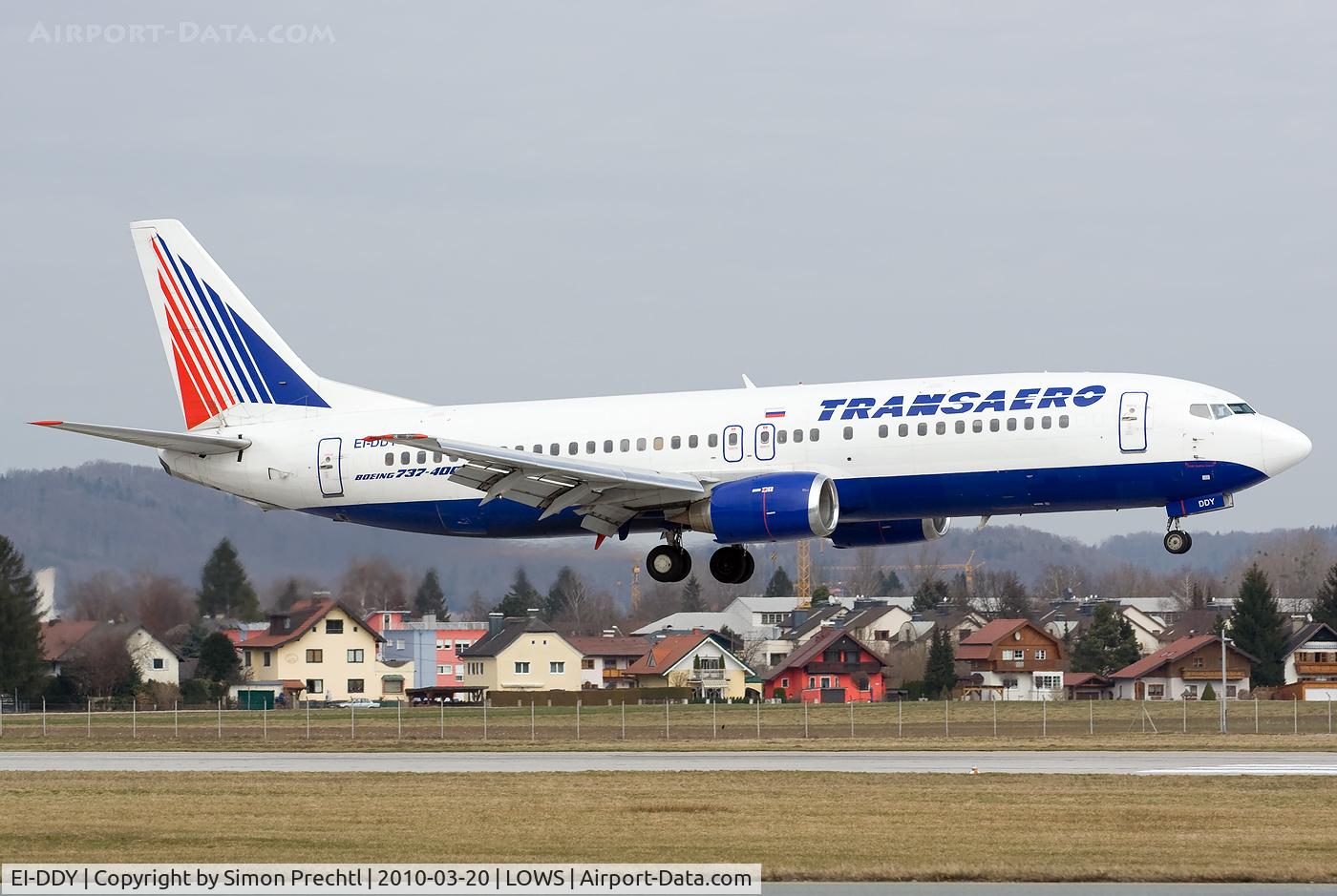 EI-DDY, 1991 Boeing 737-4Y0 C/N 24904, EI-DDY @ Salzburg Airport