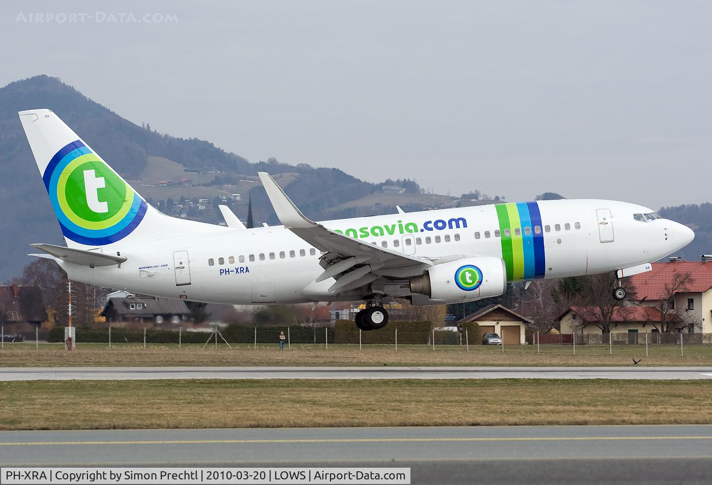PH-XRA, 2001 Boeing 737-7K2 C/N 30784, PH-XRA @ Salzburg Airport