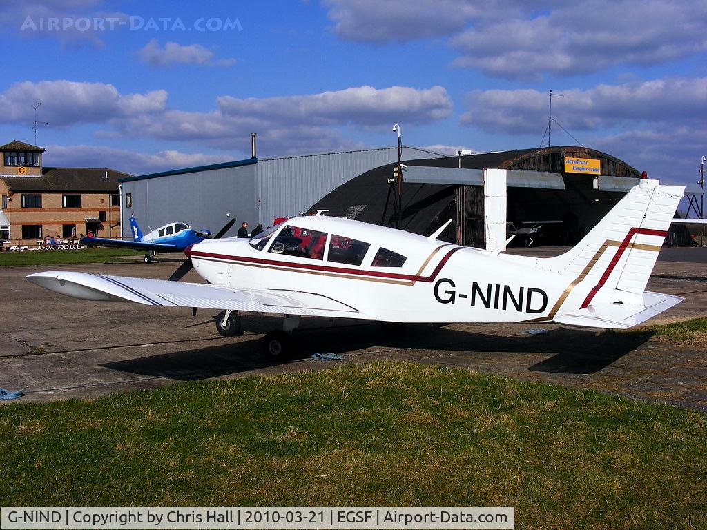 G-NIND, 1973 Piper PA-28-180 Cherokee Challenger C/N 28-7305420, Privately owned