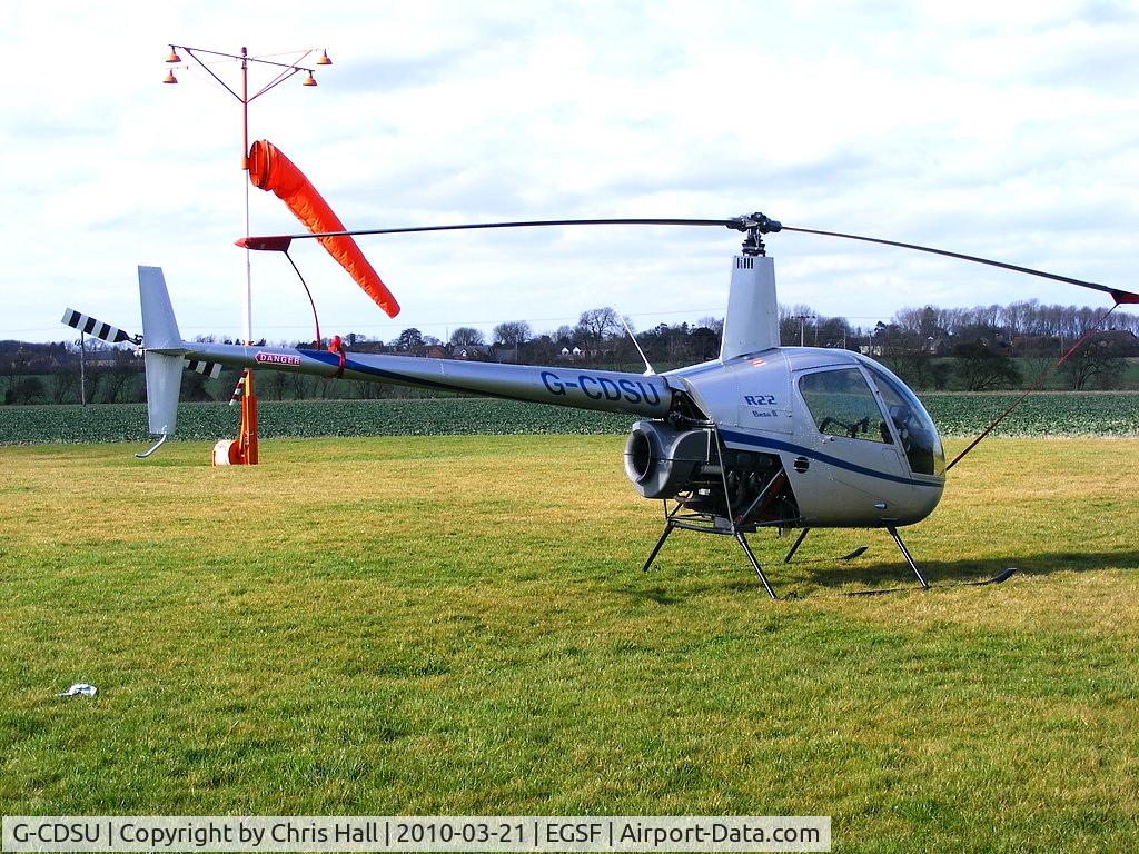 G-CDSU, 2003 Robinson R22 Beta II C/N 3464, Pelican Air Ltd