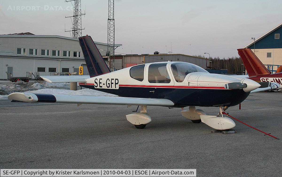 SE-GFP, 1980 Socata TB-10 Tobago C/N 159, Parked outside TAM