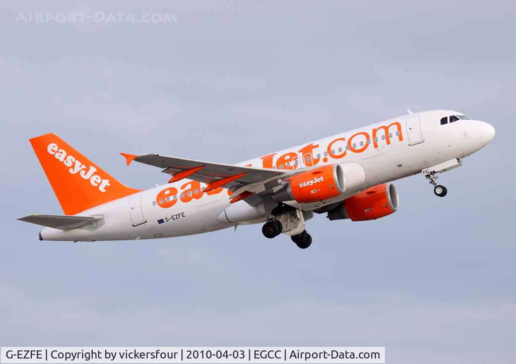 G-EZFE, 2009 Airbus A319-111 C/N 3824, Easyjet