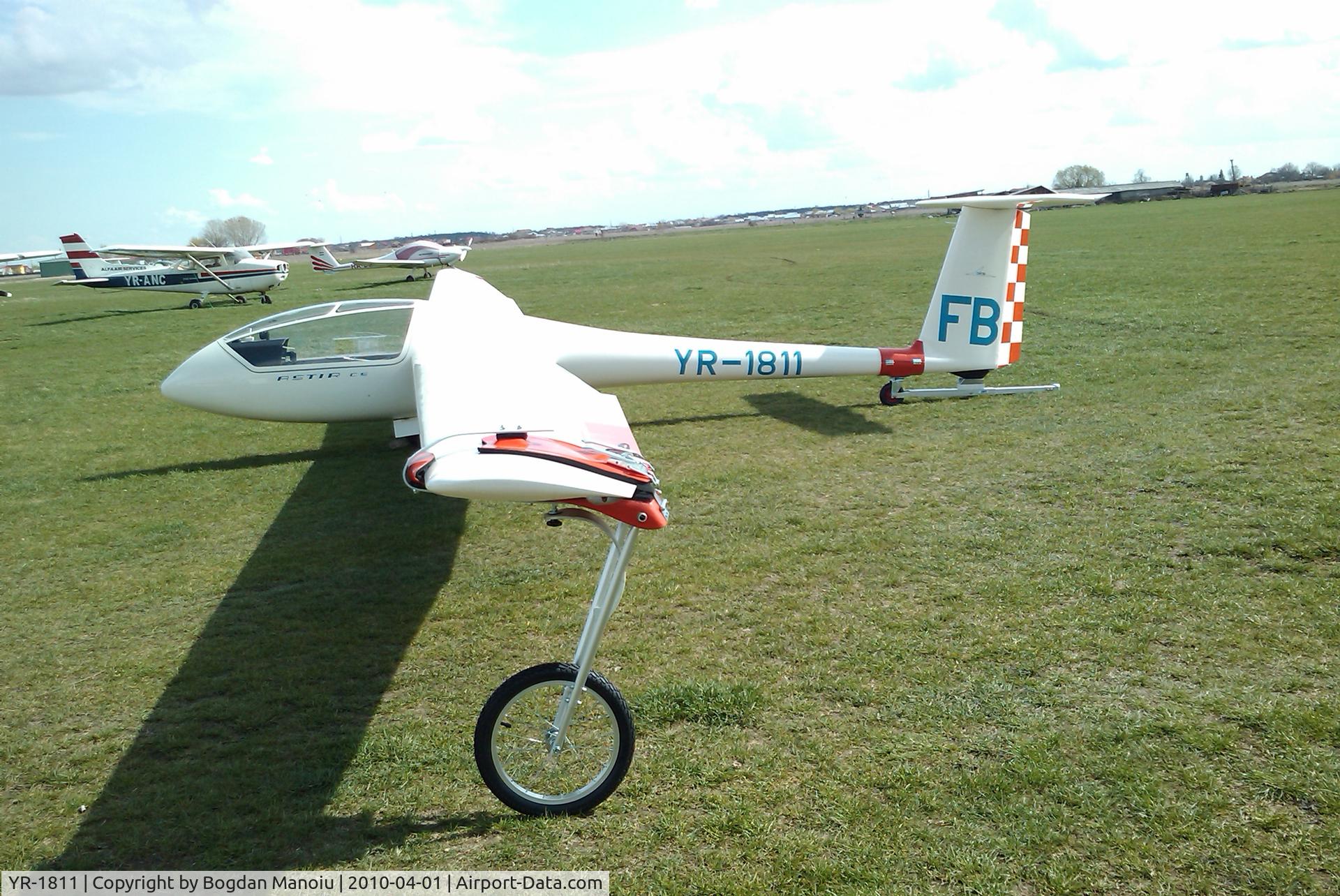 YR-1811, 1977 Grob G-102 Astir CS C/N 1451, On Clinceni Airfield (near Bucharest)
