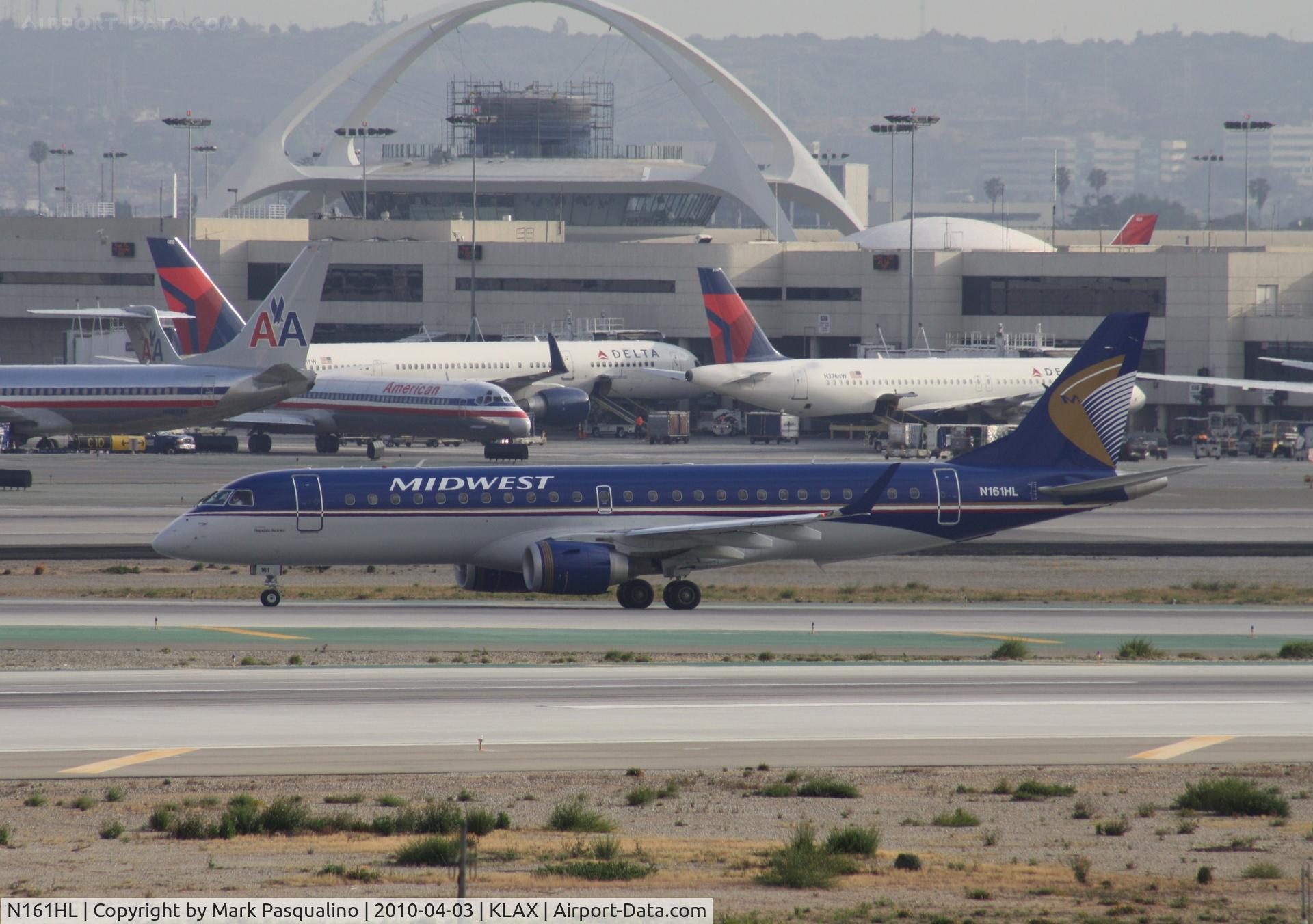 N161HL, 2007 Embraer 190LR (ERJ-190-100LR) C/N 19000154, ERJ 190-100 IGW