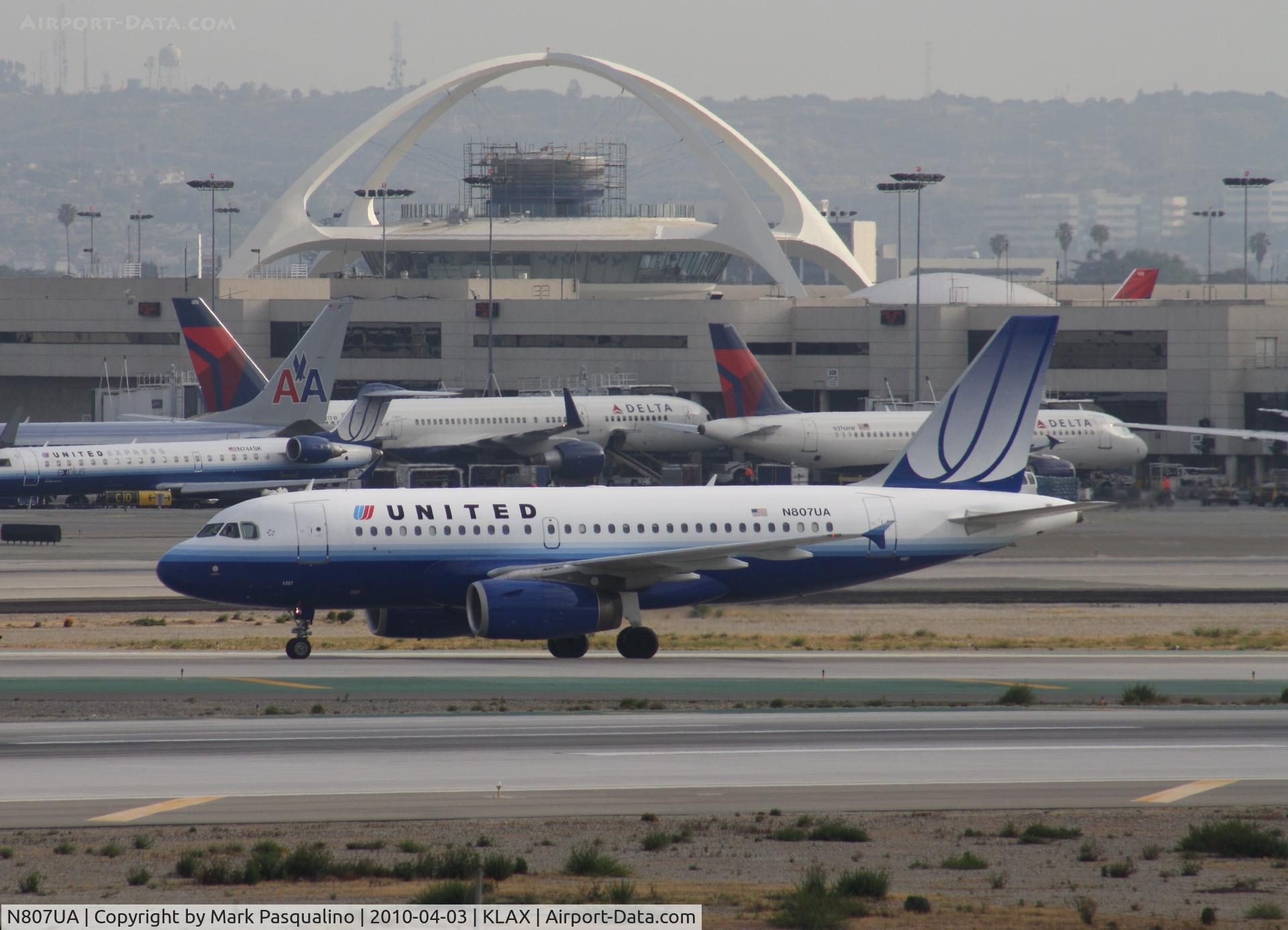 N807UA, 1998 Airbus A319-131 C/N 798, Airbus A319