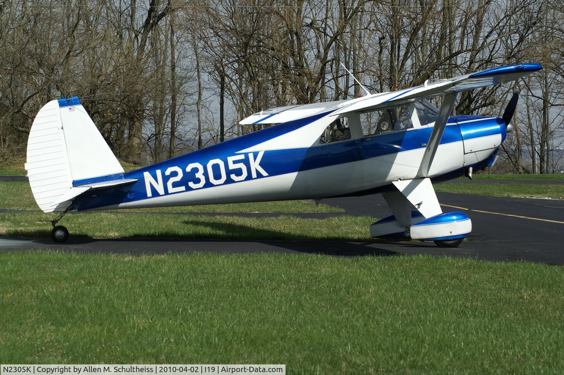 N2305K, 1947 Luscombe 8E Silvaire C/N 5032, 1947 Luscombe 8E