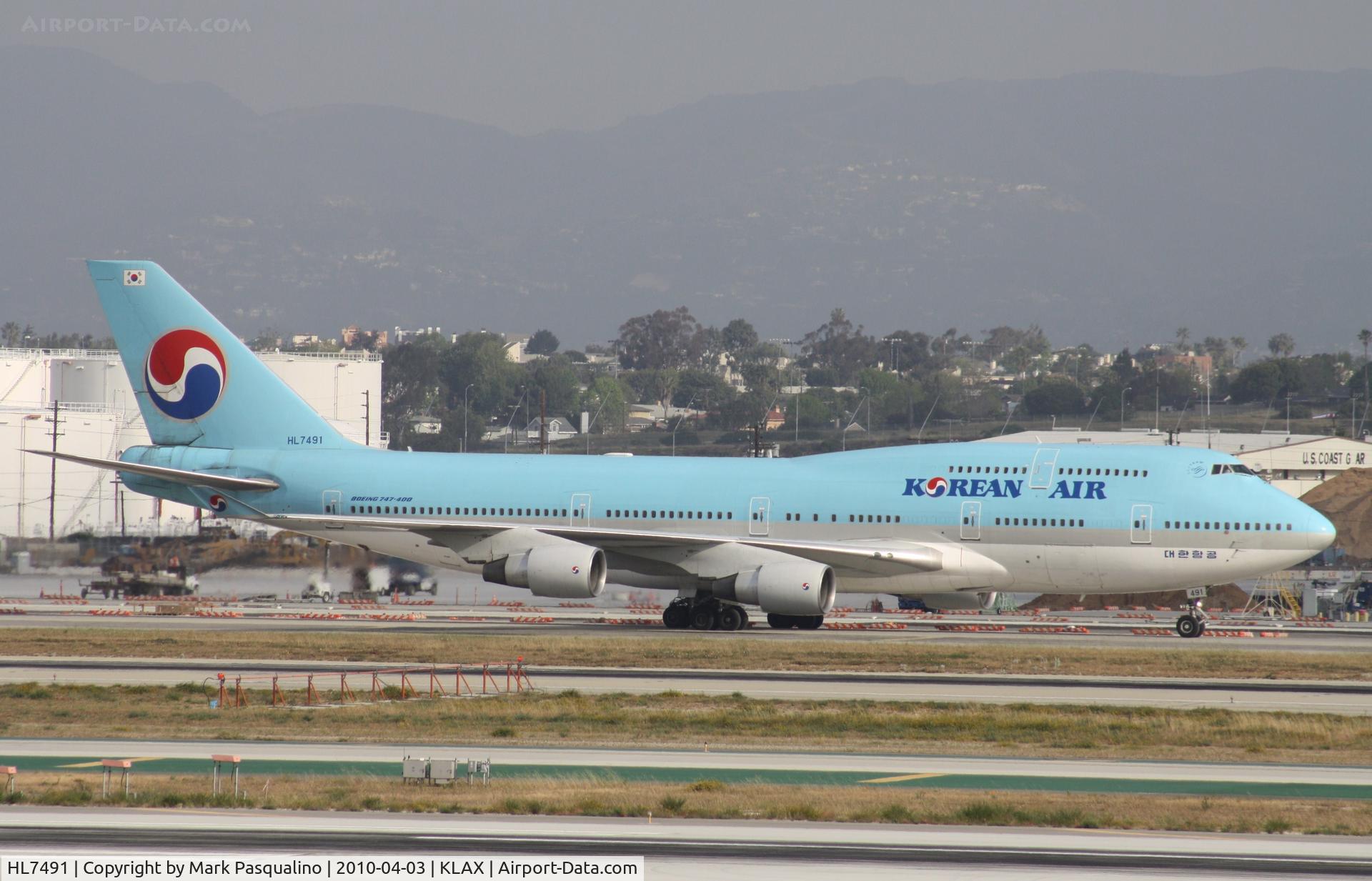 HL7491, Boeing 747-4B5 C/N 27341, Boeing 747-400