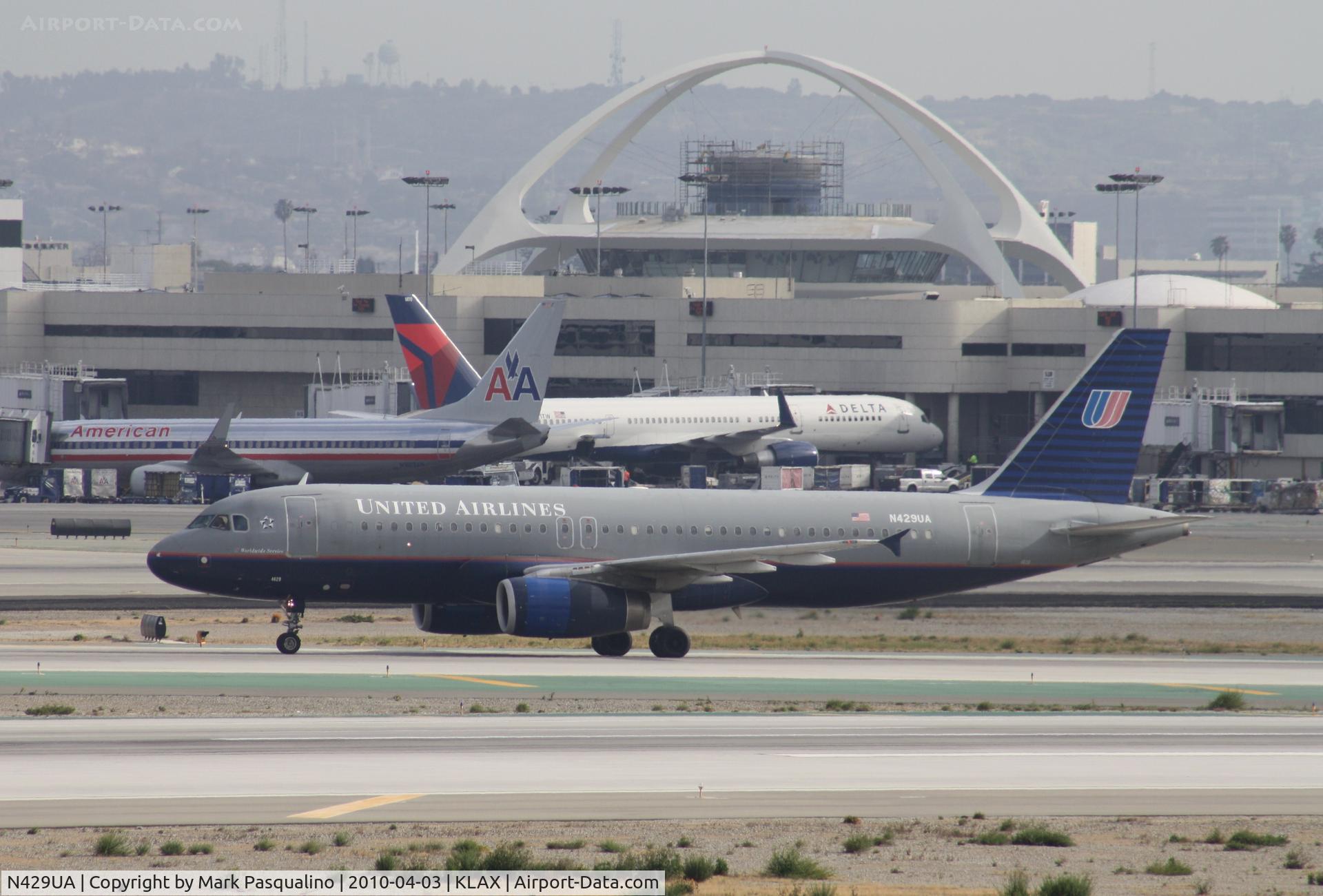 N429UA, 1995 Airbus A320-232 C/N 539, Airbus A320