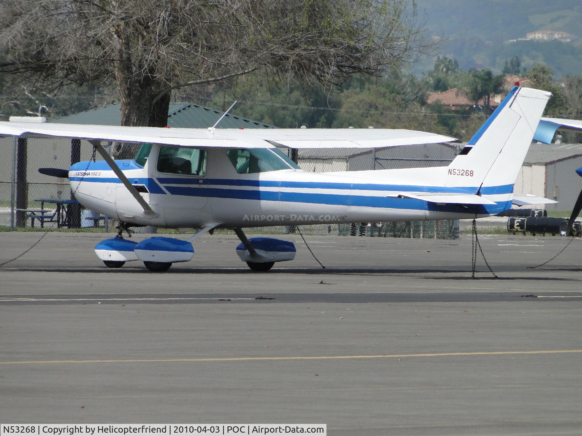 N53268, Cessna 152 C/N 15283525, Parked in Transient Parking