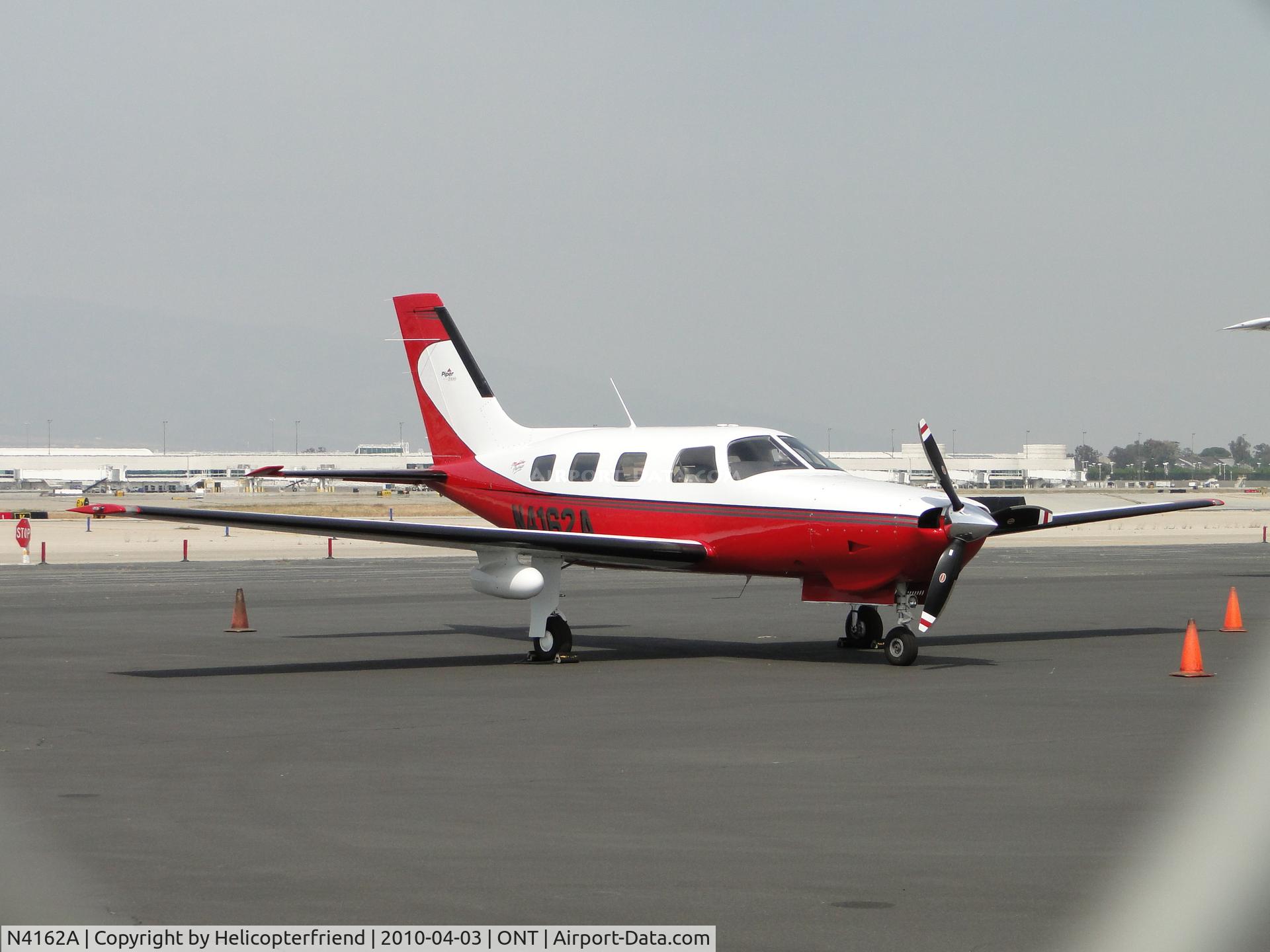 N4162A, 2000 Piper PA-46-350P Malibu Mirage C/N 4636253, Parked at Ontario