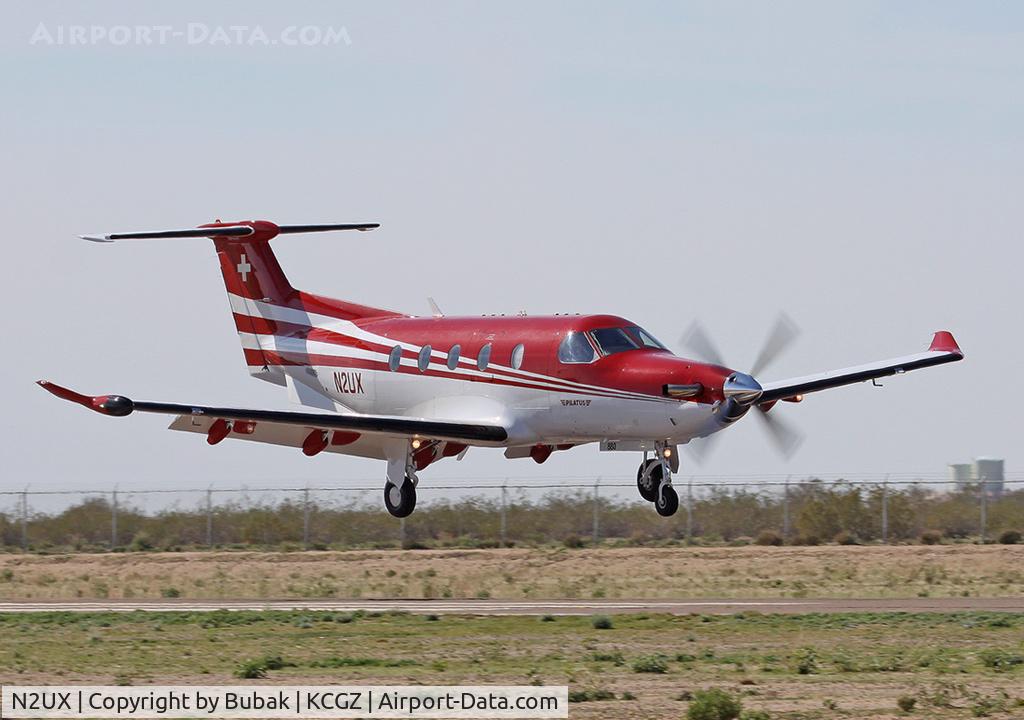 N2UX, 2008 Pilatus PC-12/47 C/N 880, Casa Grande