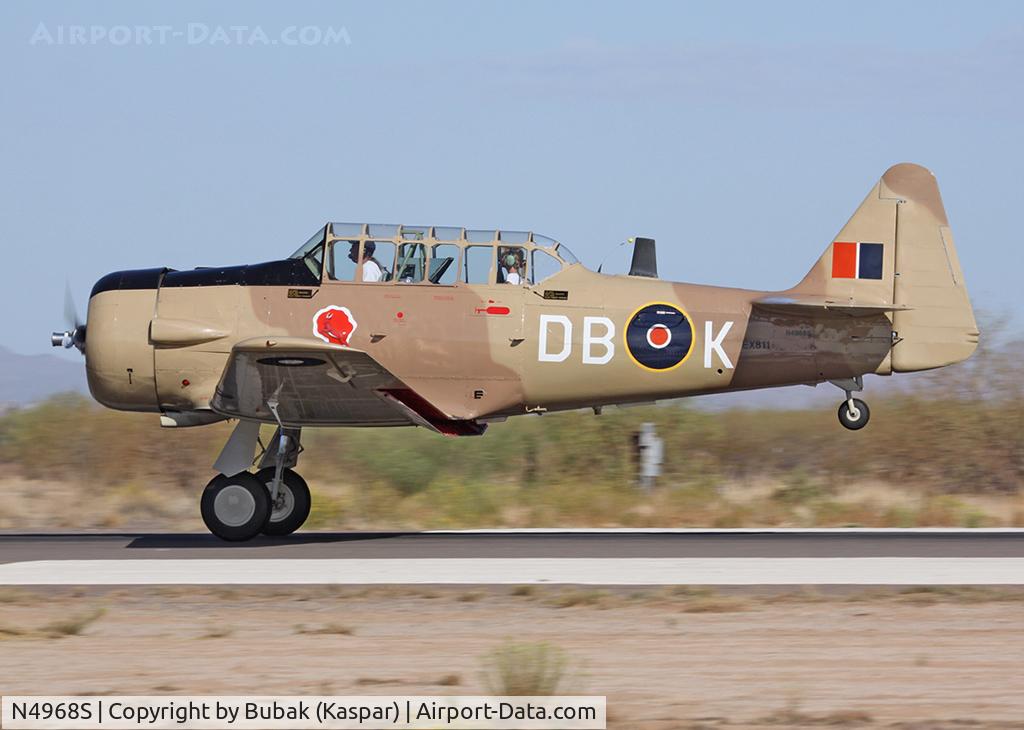 N4968S, 1944 North American AT-6C C/N 88-14161, Casa Grande