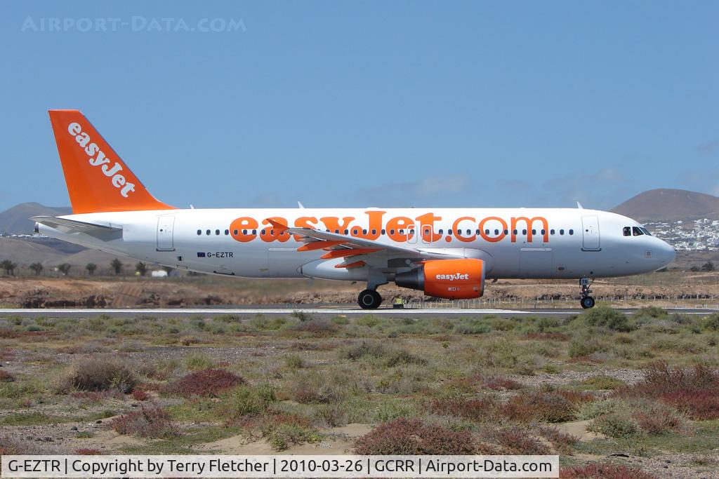 G-EZTR, 2010 Airbus A320-214 C/N 4179, Easyjet A320 at Arrecife , Lanzarote in March 2010