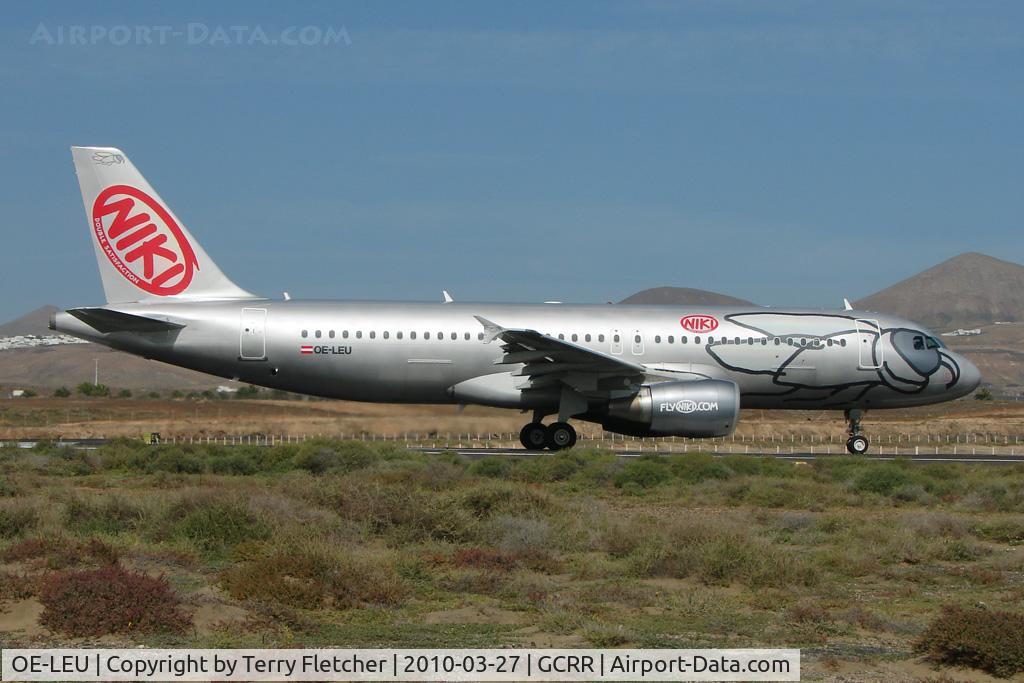 OE-LEU, 2006 Airbus A320-214 C/N 2902, Niki A320 at Arrecife , Lanzarote in March 2010