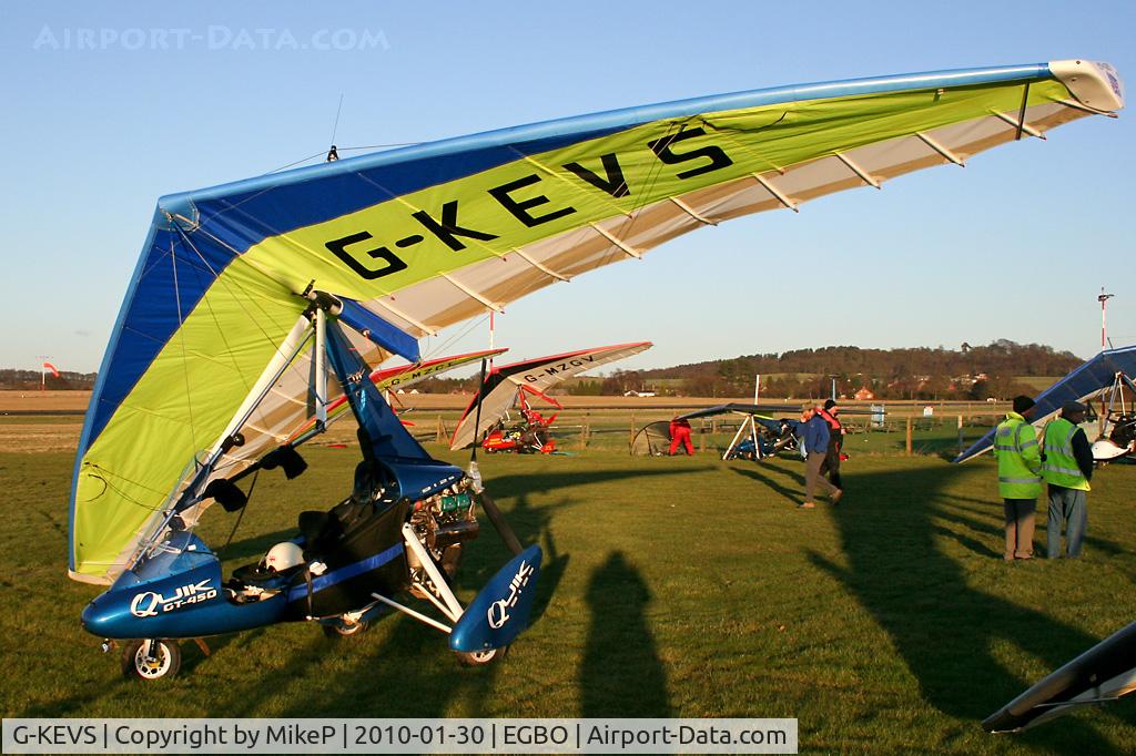 G-KEVS, 2007 P&M Aviation Quik GT450 C/N 8311, Icicle 2010.