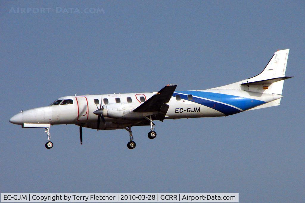 EC-GJM, 1991 Swearingen SA-227BC Metro III C/N BC-772B, Metro at Arrecife , Lanzarote in March 2010