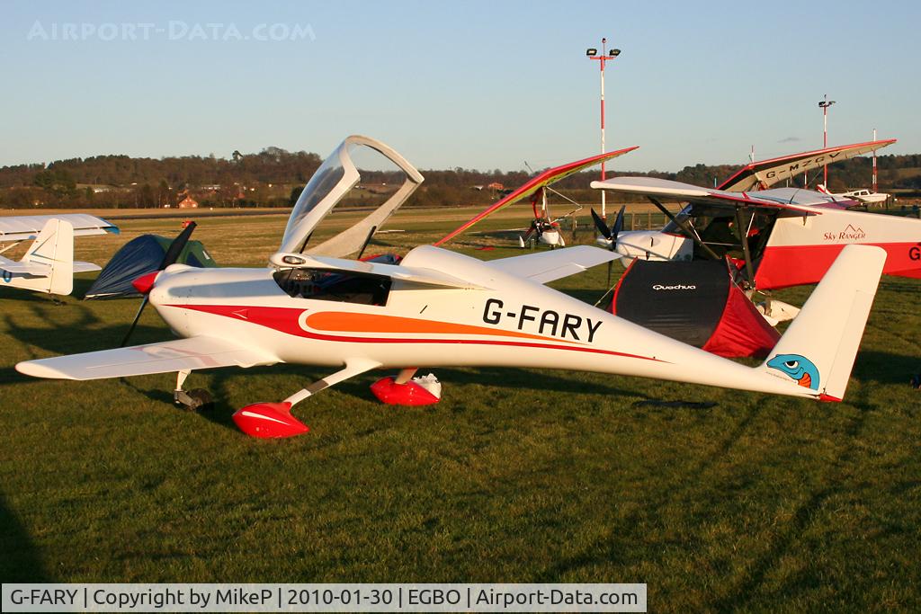 G-FARY, 2002 QAC Quickie Tri Q200 C/N PFA 094A-10951, Visitor to Icicicle 2010.