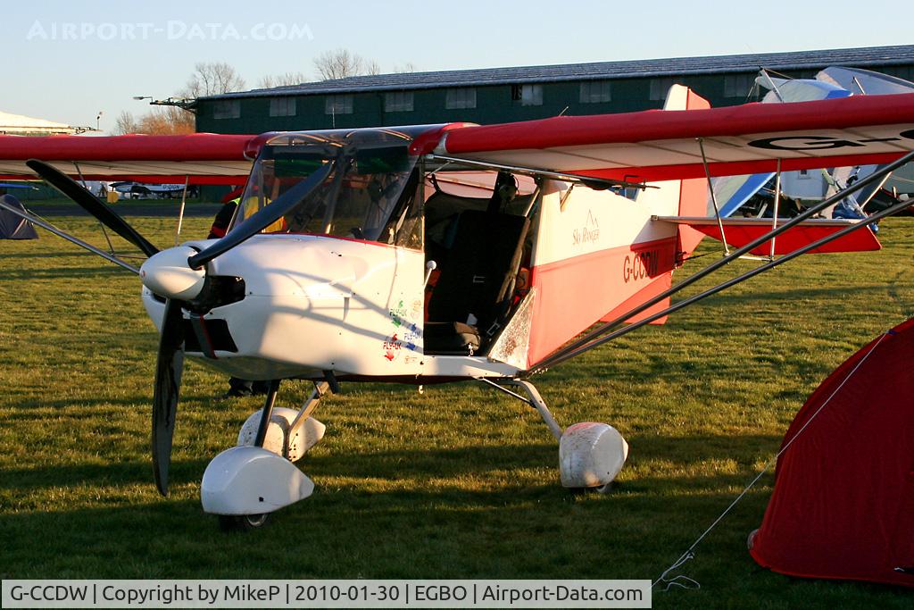 G-CCDW, 2003 Best Off Skyranger 582(1) C/N BMAA/HB/268, Visitor to Icicle 2010.