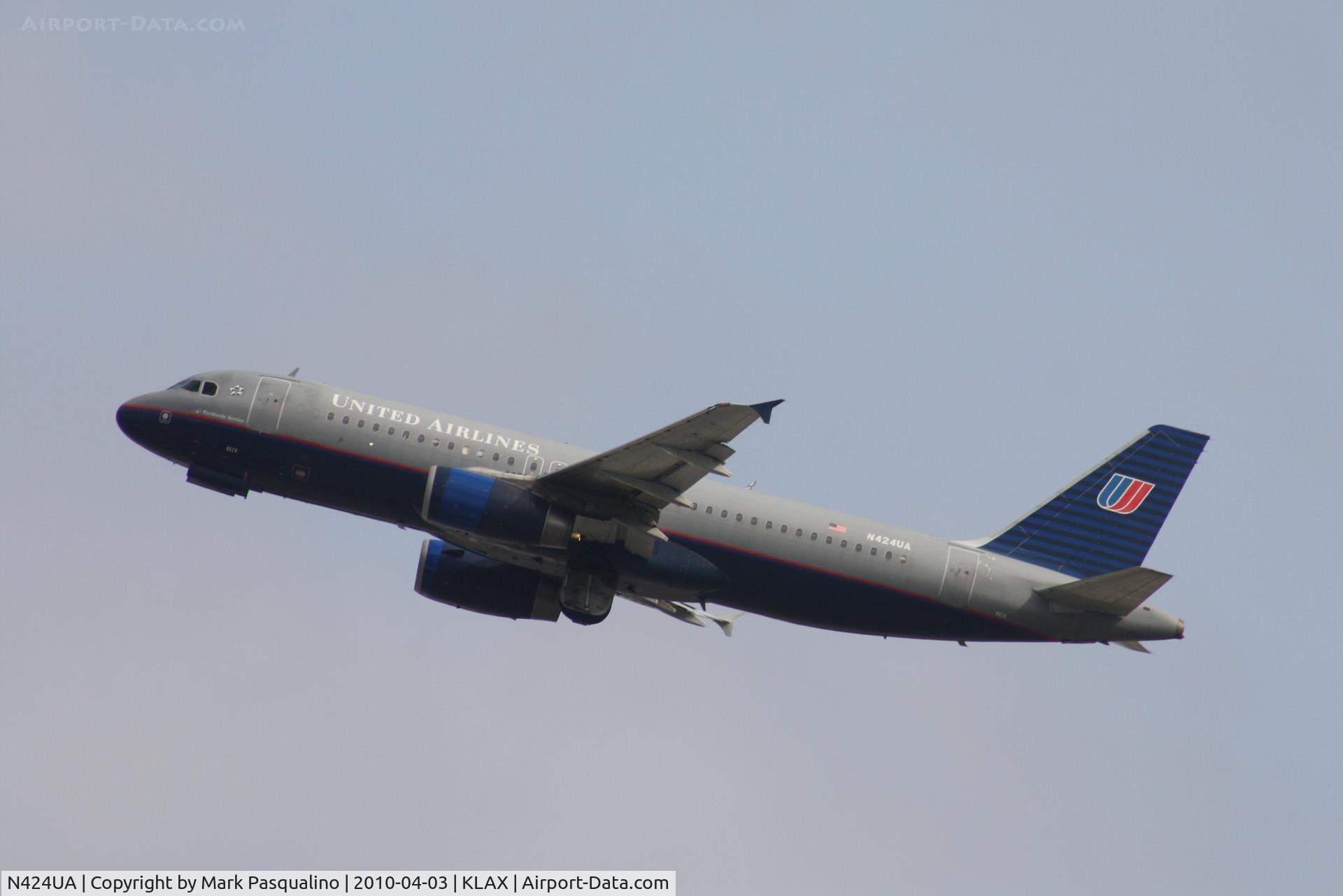 N424UA, 1995 Airbus A320-232 C/N 506, Airbus A320