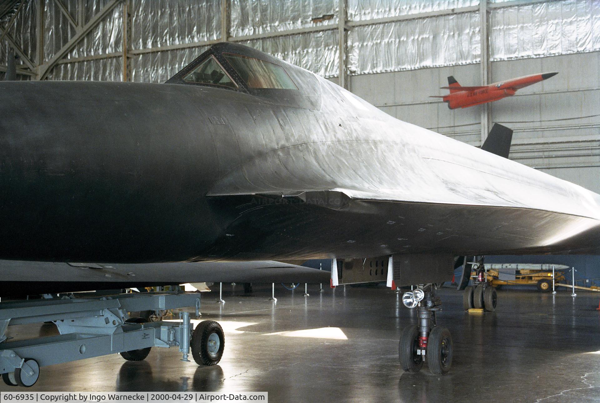 60-6935, 1963 Lockheed YF-12A C/N 1002, Lockheed YF-12A of the USAF at the USAF Museum, Dayton OH