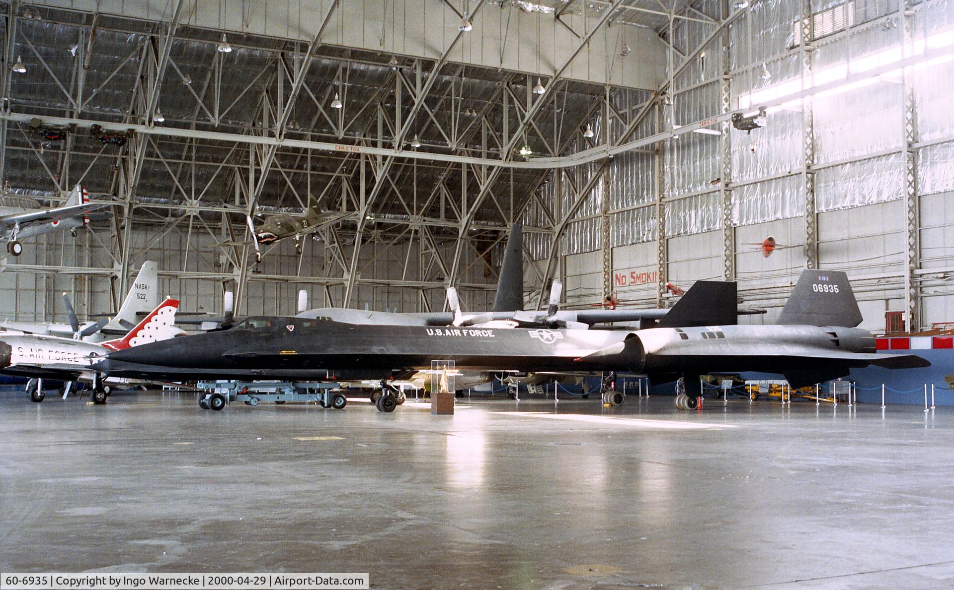 60-6935, 1963 Lockheed YF-12A C/N 1002, Lockheed YF-12A of the USAF at the USAF Museum, Dayton OH