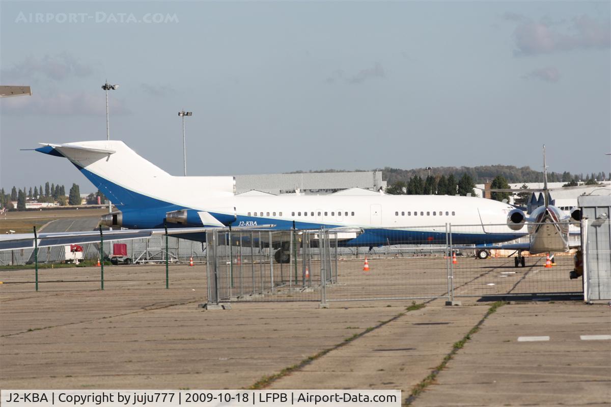 J2-KBA, 1967 Boeing 727-191 C/N 19394, on transit at Le Bourget