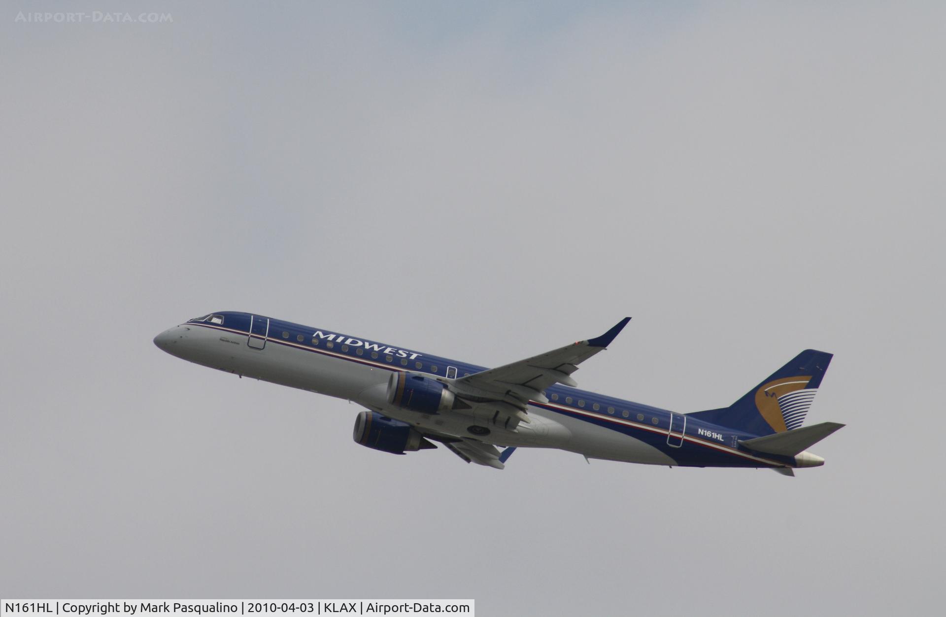 N161HL, 2007 Embraer 190LR (ERJ-190-100LR) C/N 19000154, ERJ 190-100 IGW