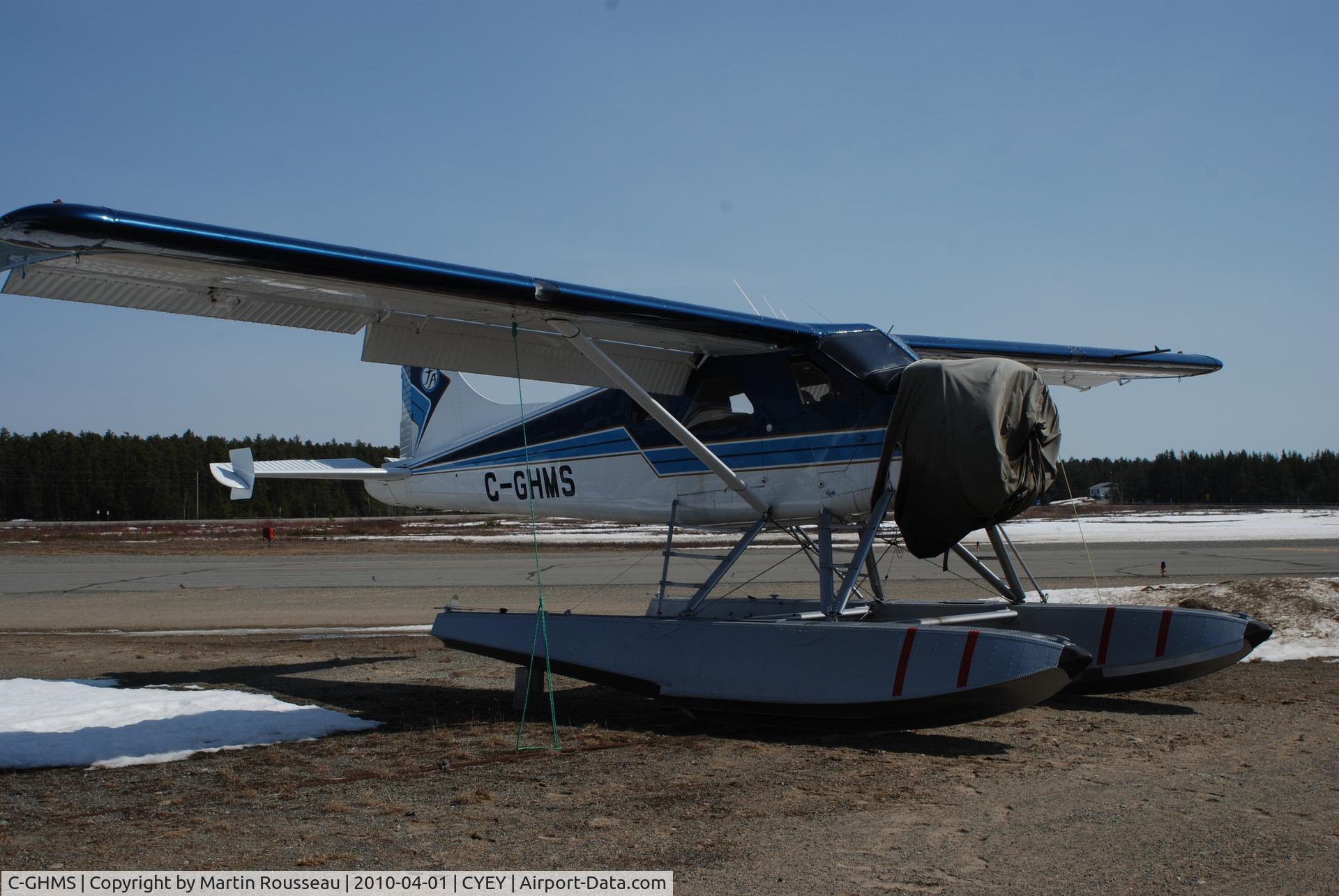 C-GHMS, De Havilland Canada DHC-2 Beaver Mk.I (L20A) C/N 401, Amos Magny (CYEY)