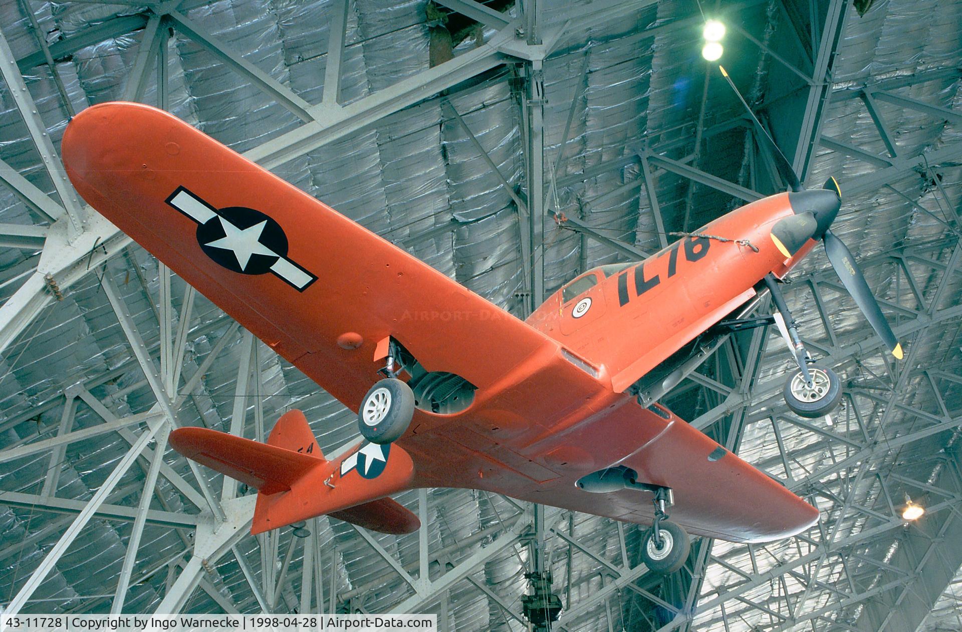 43-11728, 1945 Bell P-63E-1-BE Kingcobra C/N 33-16, Bell P-63E Kingcobra of the USAAF at the USAF Museum, Dayton OH