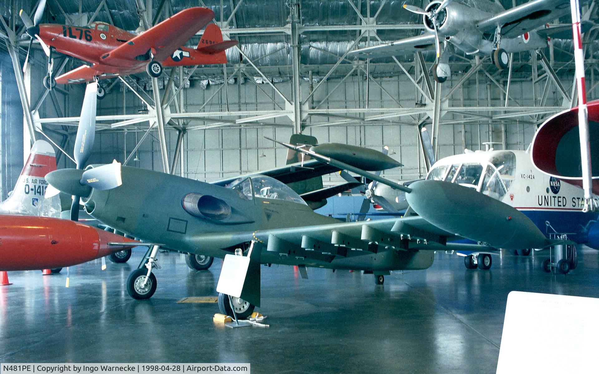 N481PE, 1983 Piper PA-48 Enforcer C/N 48-8301001, Piper PA-48 Enforcer at the USAF-Museum, Dayton OH