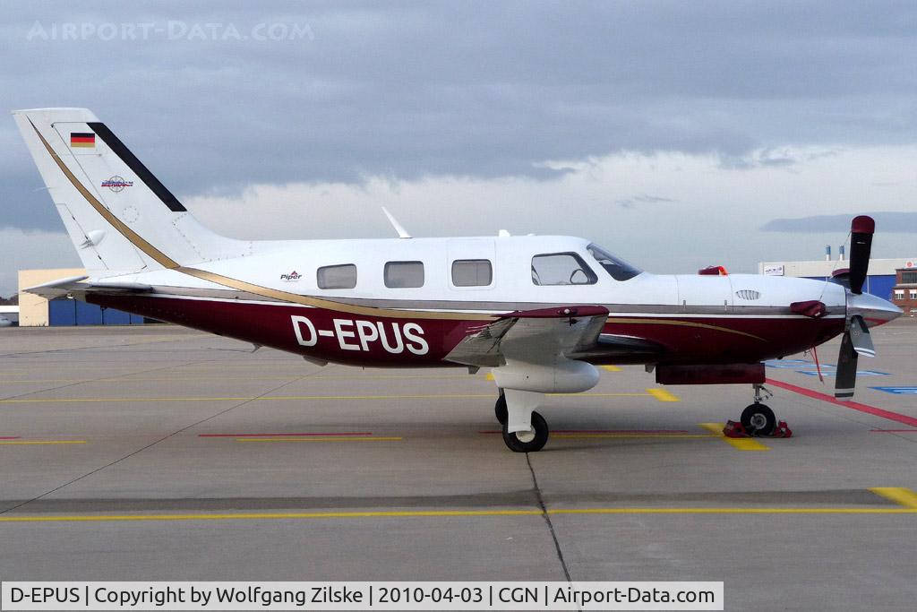 D-EPUS, Piper PA-46-500TP Malibu Meridian C/N 4697079, visitor