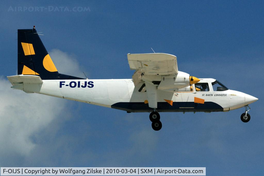 F-OIJS, 1995 Pilatus Britten-Norman BN-2B-20 Islander C/N 2294, visitor