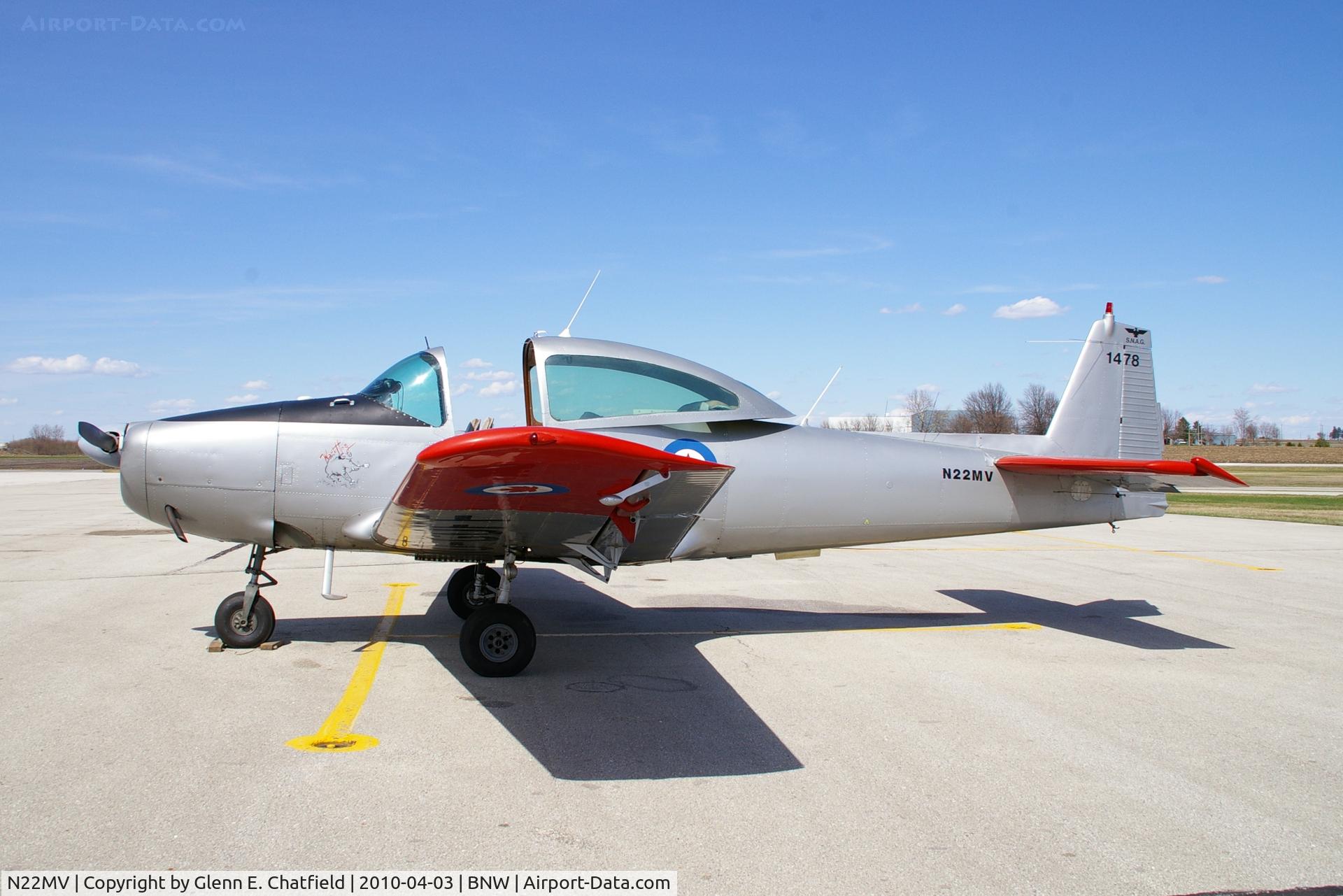 N22MV, 1948 Ryan Navion A C/N NAV-4-1478, A find on the ramp!