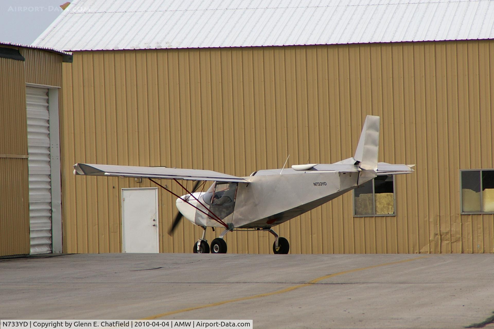 N733YD, 2007 Zenair STOL CH-801 C/N 8-7034, Taxiing for departure