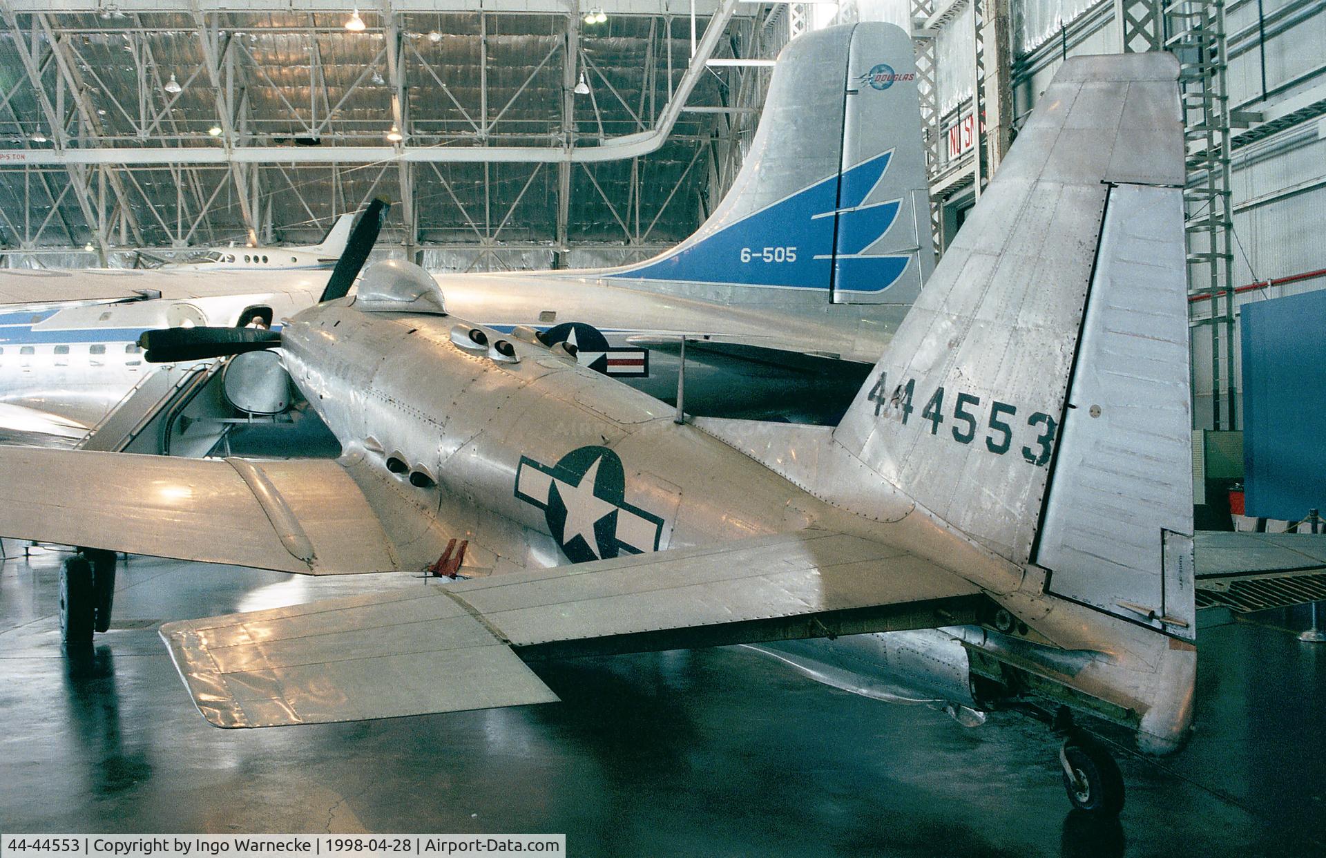 44-44553, 1944 Fisher P-75A Eagle C/N 5, Fisher P-75A Eagle of the USAAF at the USAF Museum, Dayton OH