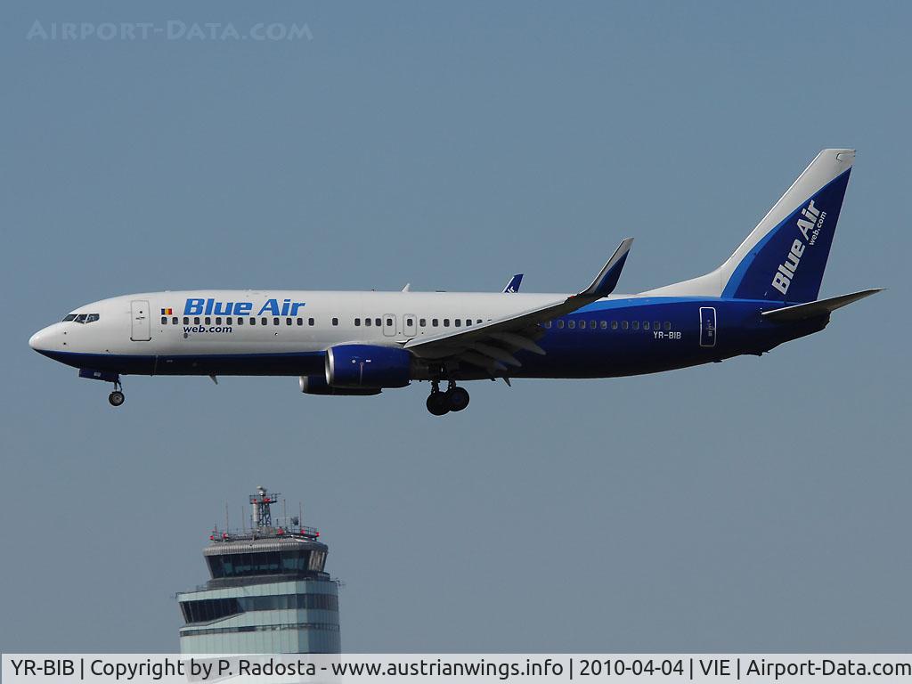 YR-BIB, 2000 Boeing 737-8AS C/N 29926, Blue Air at VIE