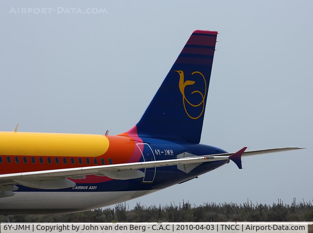 6Y-JMH, 2001 Airbus A321-211 C/N 1503, Air Jamaica A 321-211 (1503 ) 6Y-JMH @ TNCC / CUR