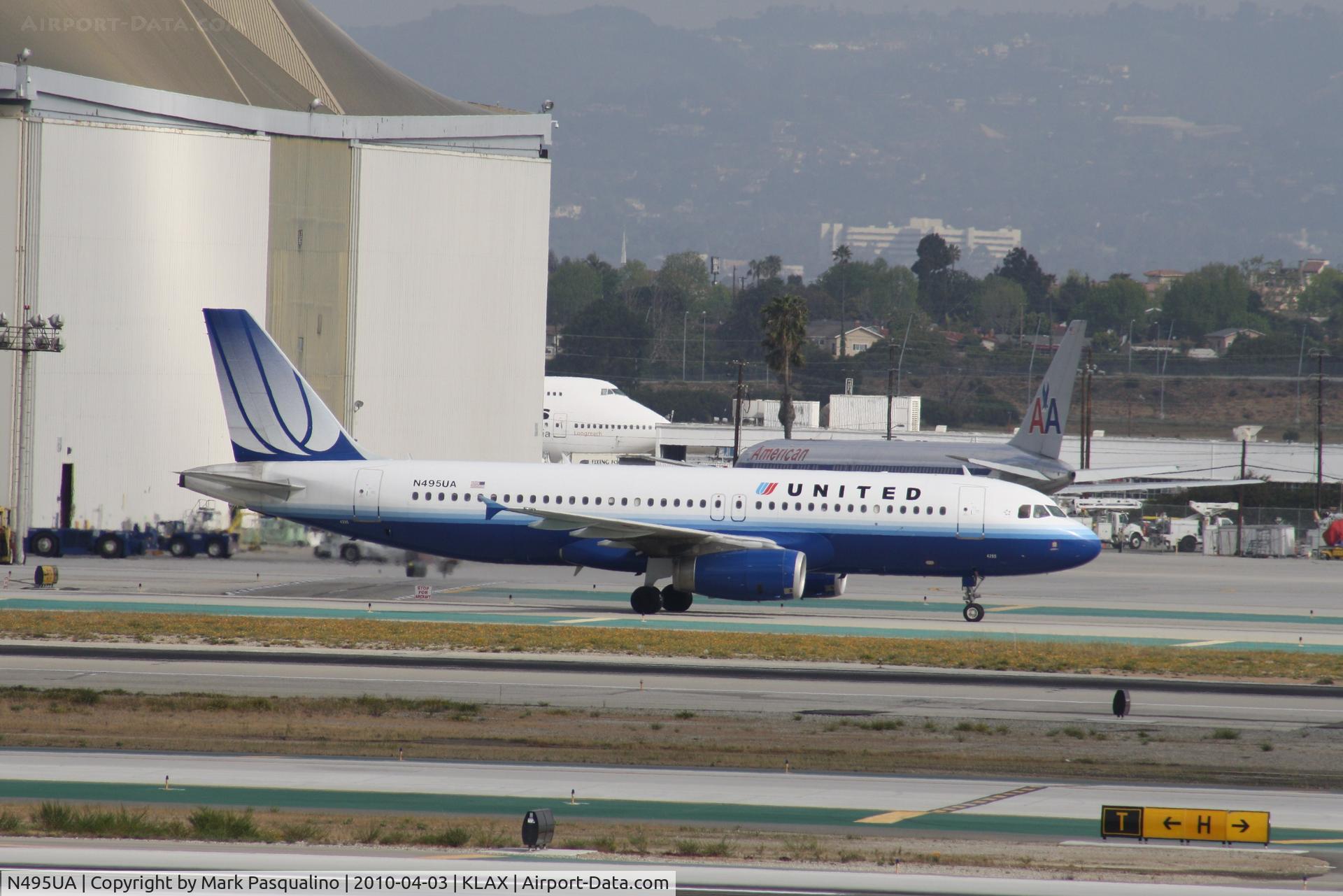 N495UA, 2002 Airbus A320-232 C/N 1842, Airbus A320