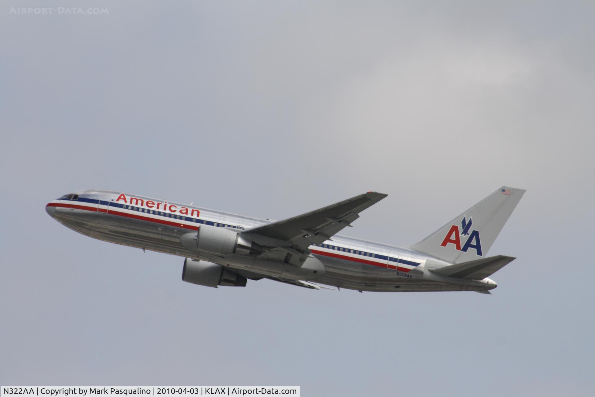 N322AA, 1986 Boeing 767-223 C/N 22323, Boeing 767-200