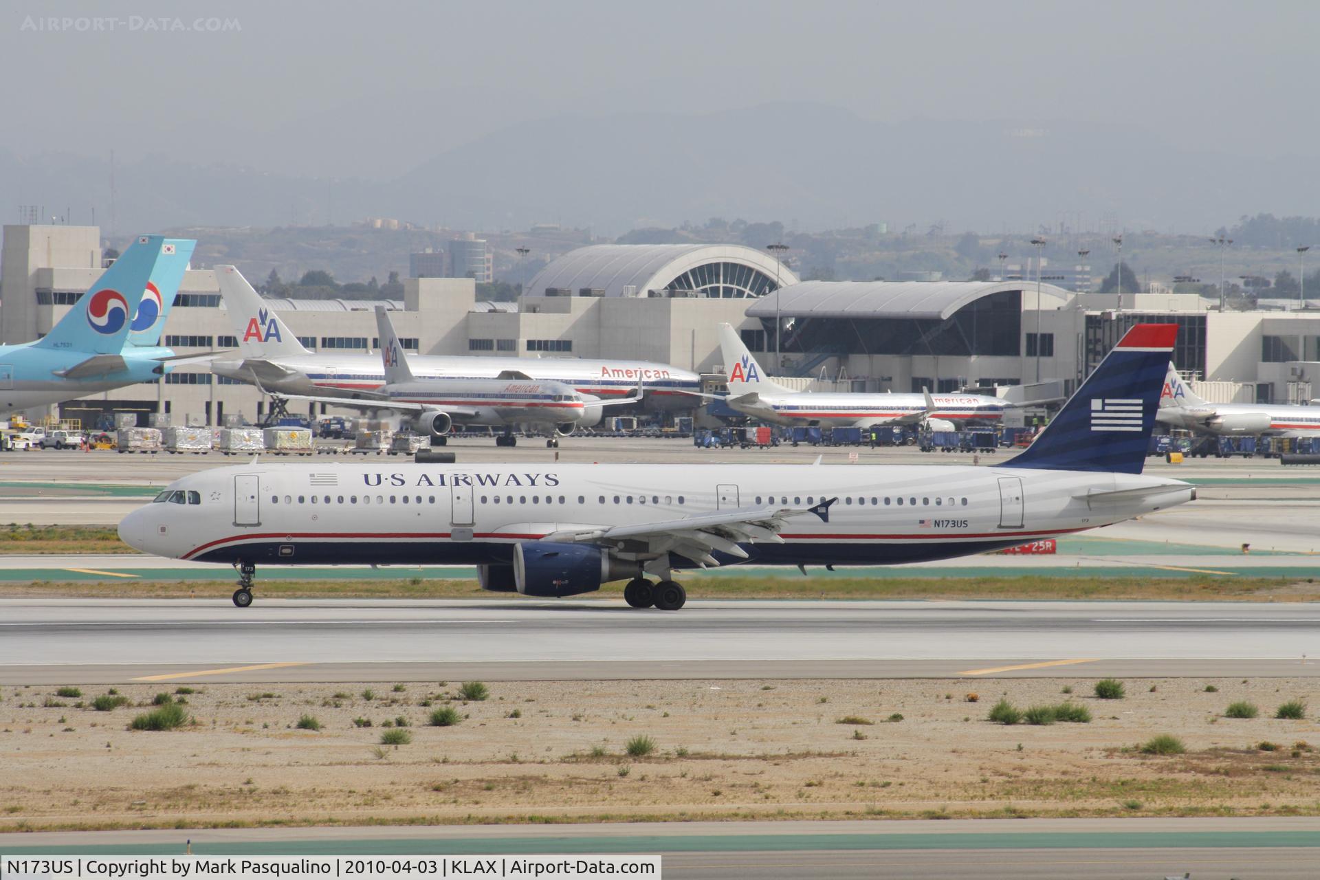 N173US, 2001 Airbus A321-211 C/N 1481, Airbus A321