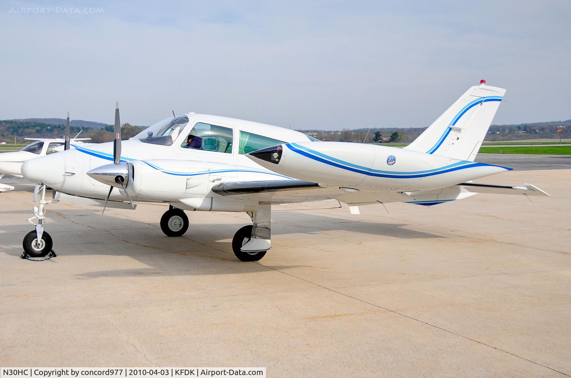 N30HC, 1974 Cessna 310Q C/N 310Q1079, Seen at KFDK on 4/3/2010.