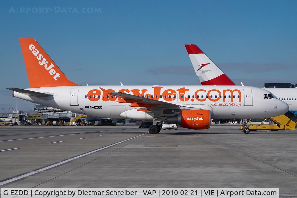 G-EZDD, 2008 Airbus A319-111 C/N 3442, Easyjet Airbus 319