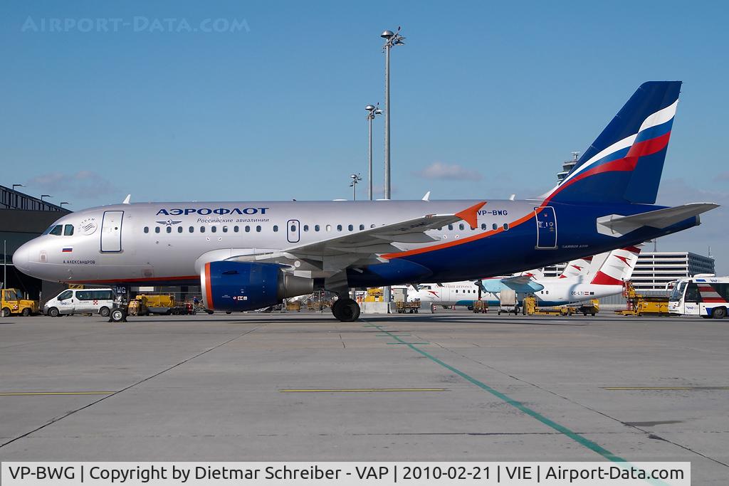 VP-BWG, 2003 Airbus A319-111 C/N 2093, Aeroflot Airbus 319